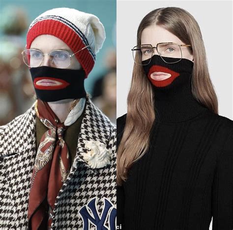 gucci face mask sweater|gucci blackface sweater for sale.